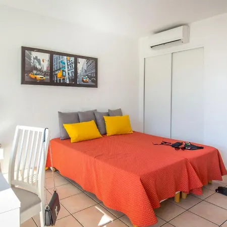 Apartment Climatise 2 Pers - Vue - Proche Plage/commerces - Acces Wifi Gratuit - Parking Dispo - Fr-1-466a-34